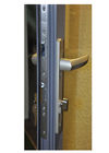 जल प्रवेश एल्यूमीनियम हिंग वाले दरवाजे को रोकें 1.2-2.0 मिमी प्रोफ़ाइल मोटाई काज तह दरवाजा फ्रेम काज