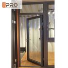निर्माण भवनों के लिए अनुकूलित डिजाइन एल्यूमीनियम हिंग वाले दरवाजे स्टेनलेस स्टील के कांच के दरवाजे काज दरवाजा काज काला;