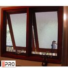 चेन वाइन्डर के साथ तूफान प्रभाव एल्यूमीनियम शामियाना विंडोज आईएसओ प्रमाणन शीर्ष शामियाना खिड़की नीचे निश्चित खिड़कियां
