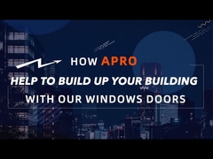 सिलिकॉन सीलेंट के साथ अनुकूलित पाउडर लेपित बहुआयामी एल्यूमीनियम तह दरवाजा