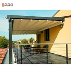 अनुकूलित आधुनिक एल्यूमिनियम पेर्गोला वाटरप्रूफ सनशेड वापस लेने योग्य समायोज्य पीवीसी छत