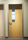 गर्मी इन्सुलेशन कस्टम मेड आंतरिक दरवाजे, एमडीएफ फ्लश दरवाजे रंग वैकल्पिक: