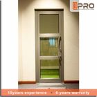 आवासीय घर के लिए आधुनिक बाथरूम ग्लास एल्यूमीनियम हिंगेड स्लाइडिंग दरवाजे एल्यूमीनियम डबल हिंग वाला दरवाजा स्टेनलेस दरवाजा हिन