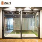 निर्माण भवनों के लिए पाउडर लेपित एल्यूमिनियम स्लाइडिंग ग्लास दरवाजे आंतरिक दरवाजा स्लाइडिंग दरवाजा फ्रेम