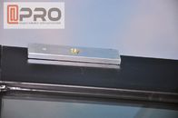 कमरे के डिवाइडर के लिए कस्टम - निर्मित आंतरिक एल्यूमीनियम धुरी दरवाजे ISO9001 धुरी काज कांच का दरवाजा सामने का दरवाजा धुरी दरवाजा
