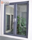 क्षैतिज एल्यूमिनियम फ्रेम ख़िड़की खिड़की, डबल पैनल फ्रेंच ख़िड़की विंडोज़ एल्यूमीनियम ख़िड़की खिड़की की कीमत: