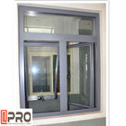 6063-T5 प्रोफाइल एल्यूमीनियम ख़िड़की विंडोज़ डबल ग्लेज़िंग के साथ अनुकूलित आकार एल्यूमीनियम बिफ़ोल्ड विंडोज़